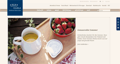 Desktop Screenshot of kahlaporzellan.com